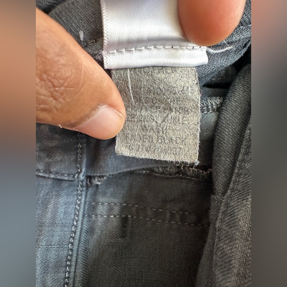 MOTHER The Wrapper Patch Springy Ankle‎ jeans 27 charcoal EUC - Picture 11 of 13